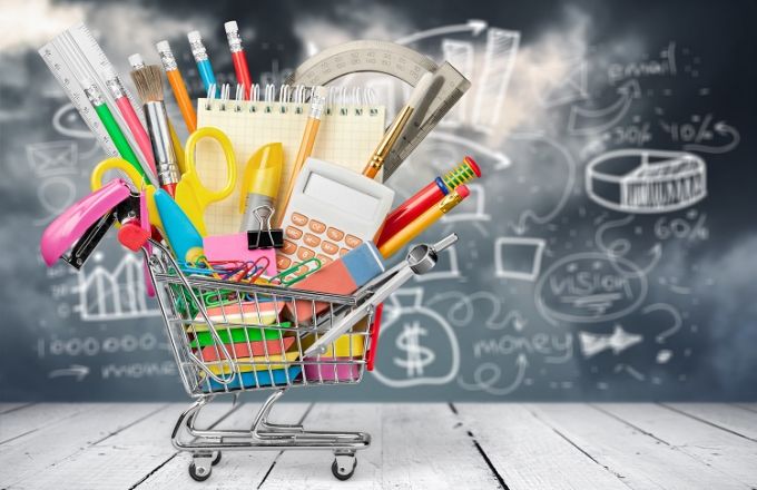 Bons de fournitures scolaires